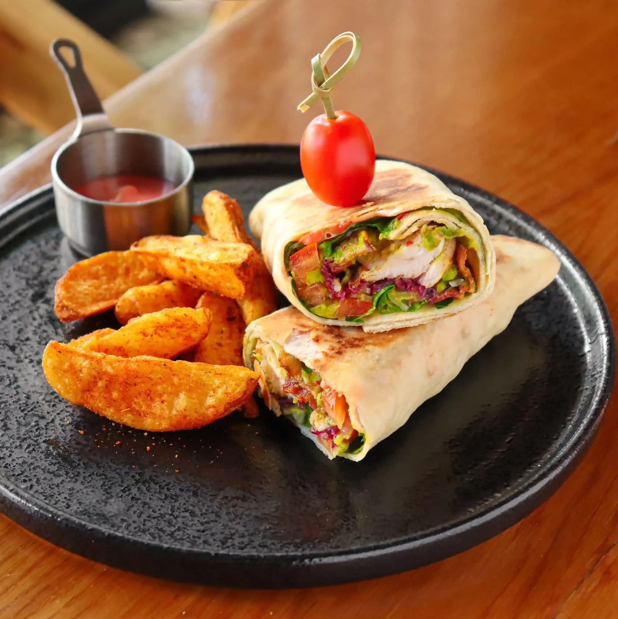 Grilled Chicken Wrap