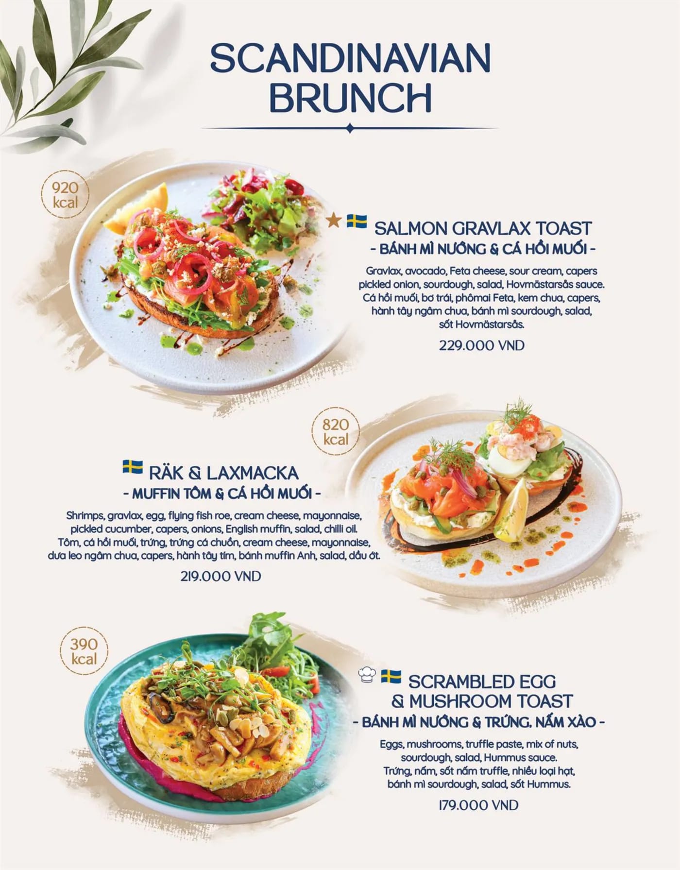 Menu page 2