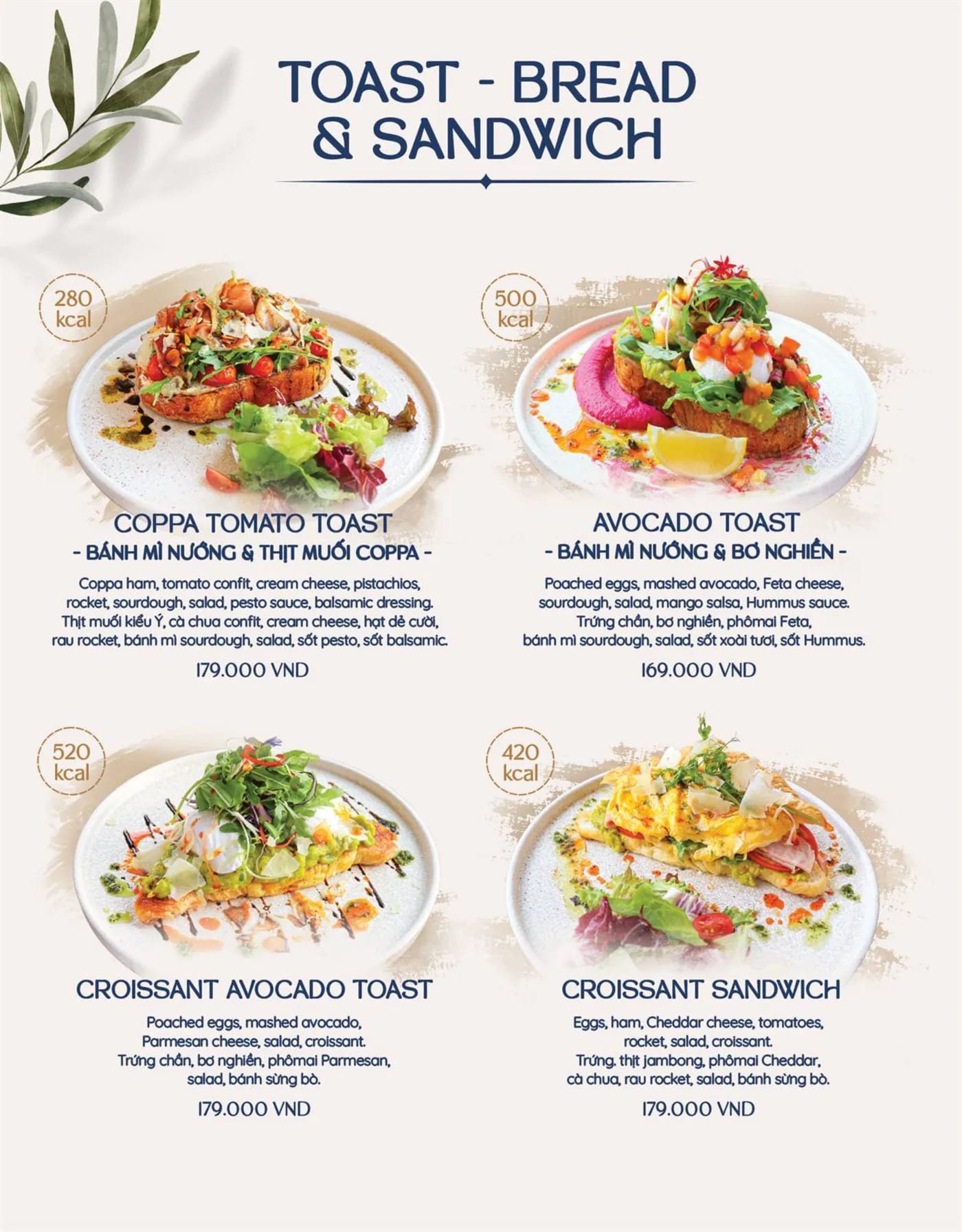 Menu page 4