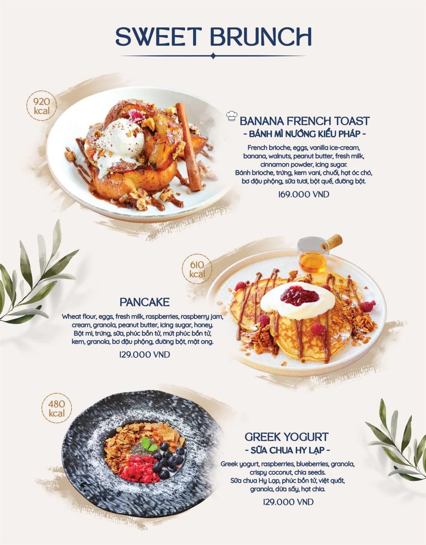 Menu page 6