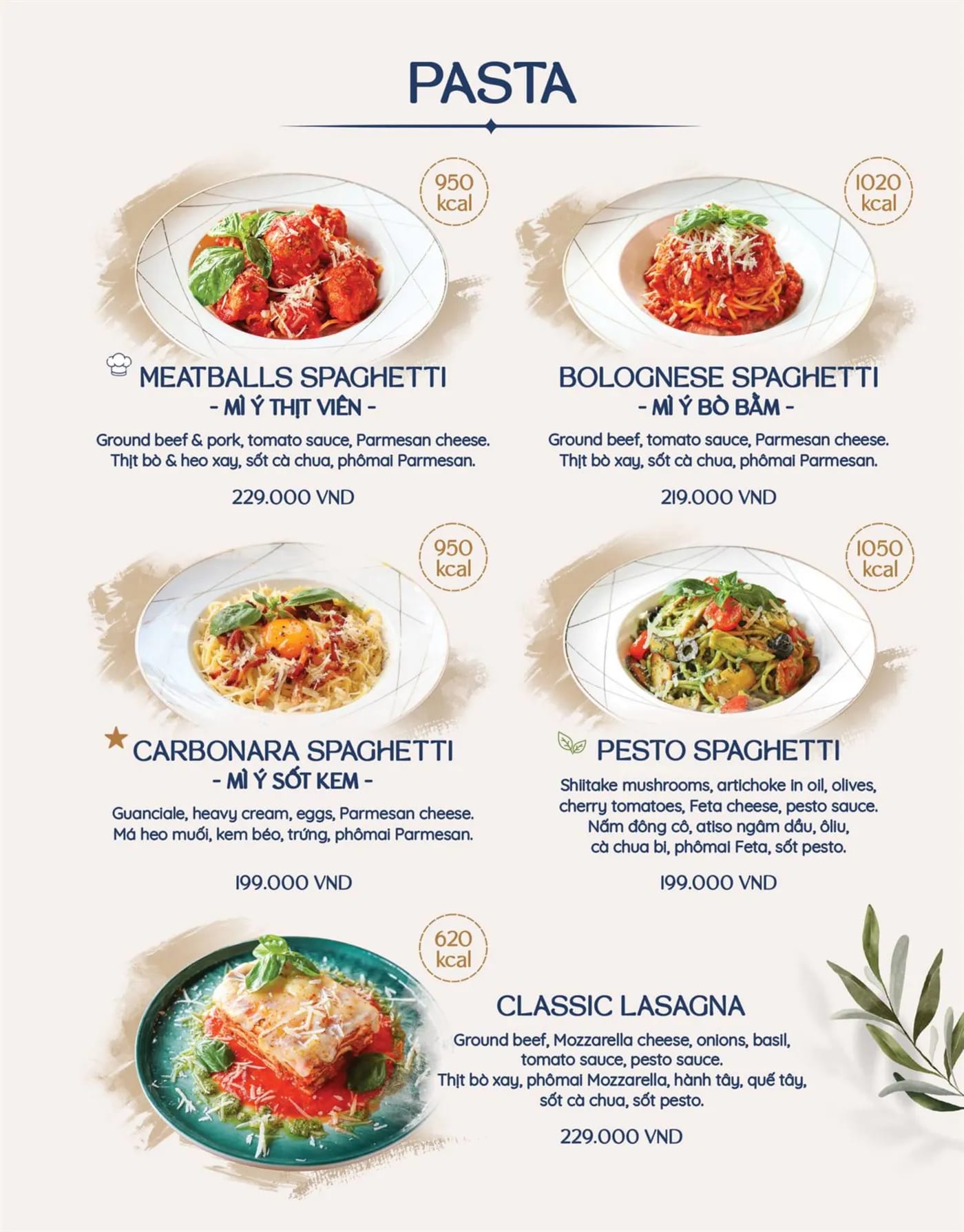 Menu page 11