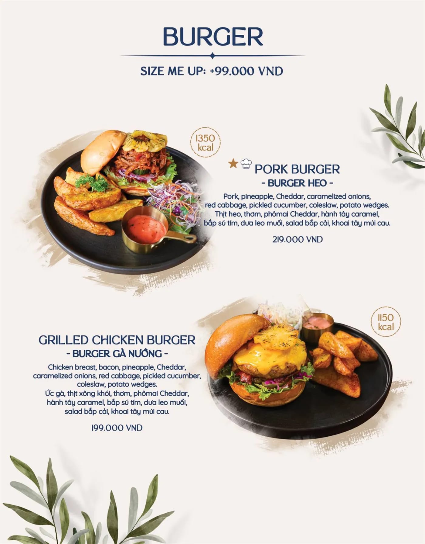 Menu page 13