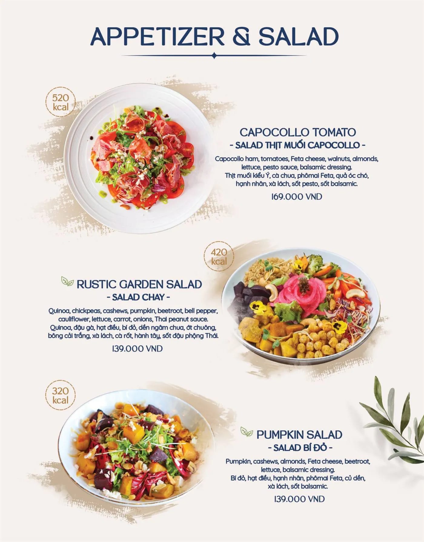 Menu page 21