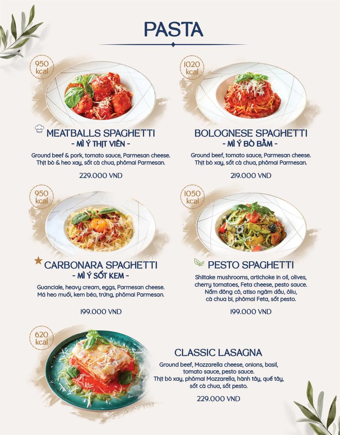 Menu page 30