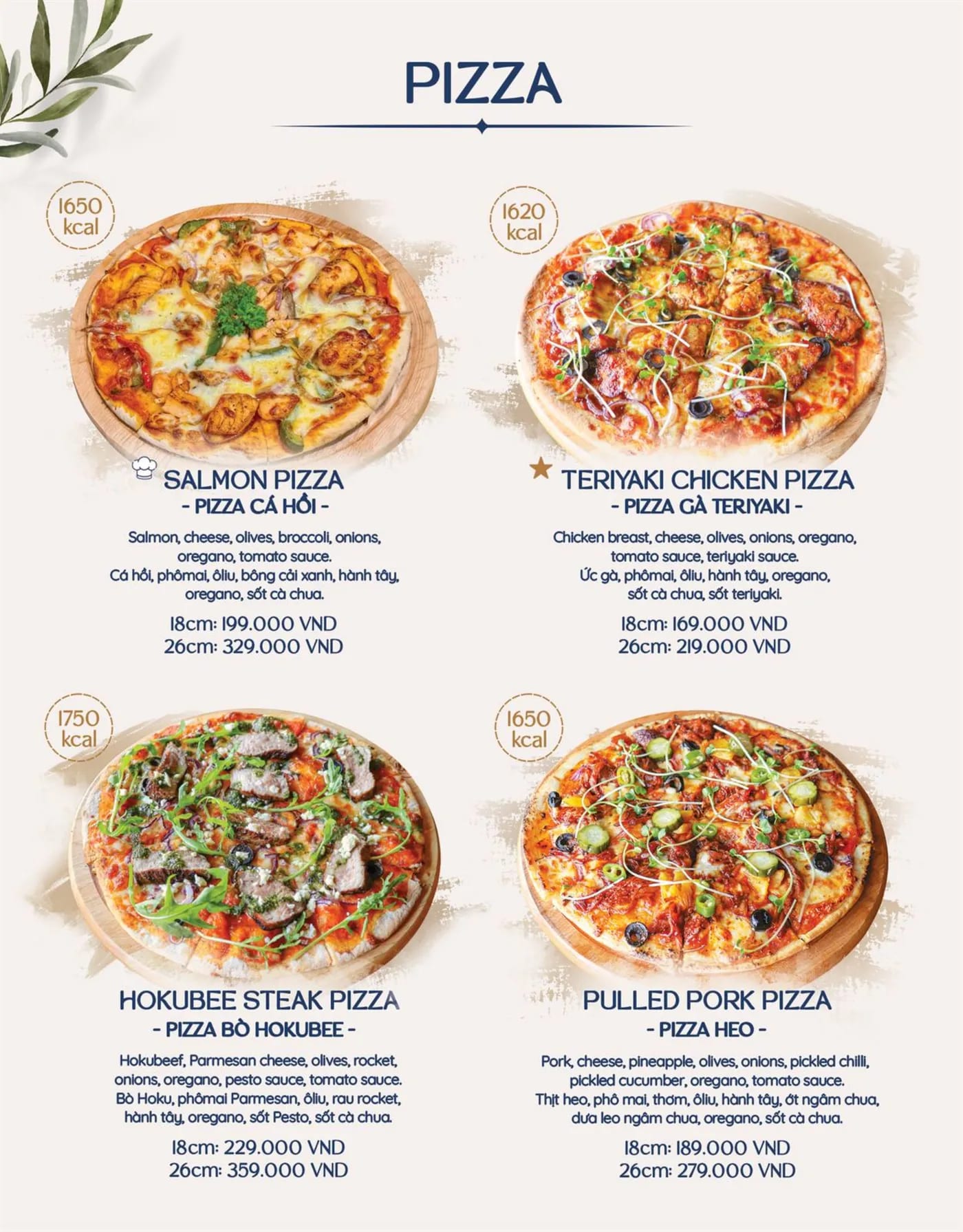 Menu page 32