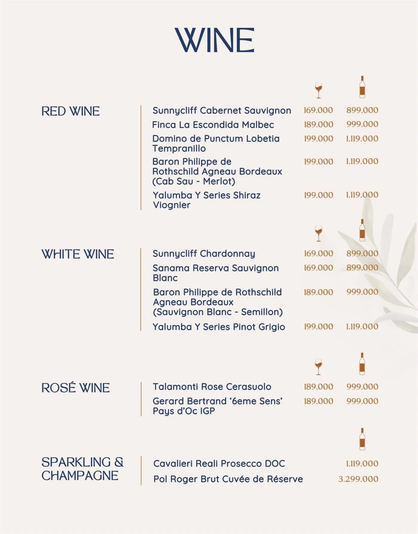 Menu page 41